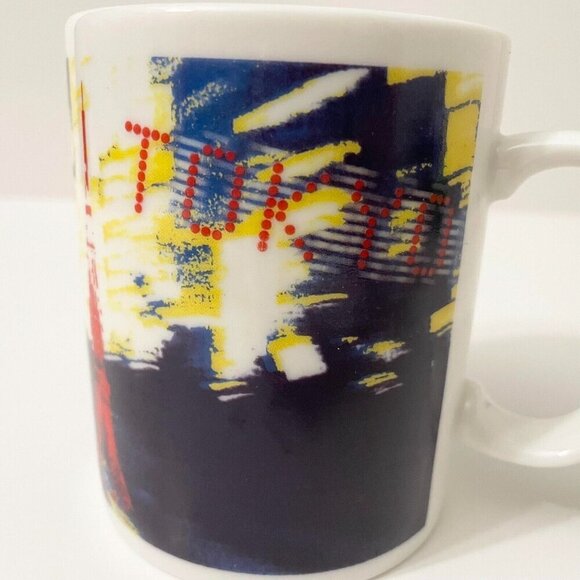 2008 Starbucks Night City Lights Design Tokyo Japan 12 oz Mug - Picture 14 of 16